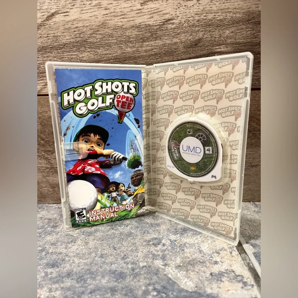 5 for $60 hot shots golf open tee for the Sony PSP - Picture 2 of 4